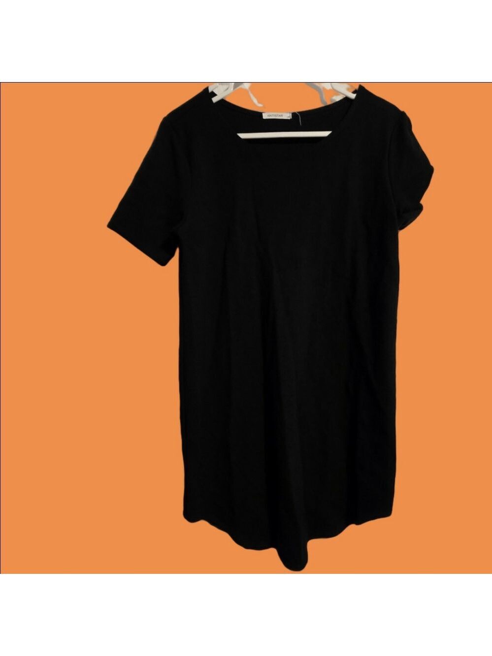 4/$25 Deal! Antistar Canadian Made Black TShirt Dress Or Tunic Top